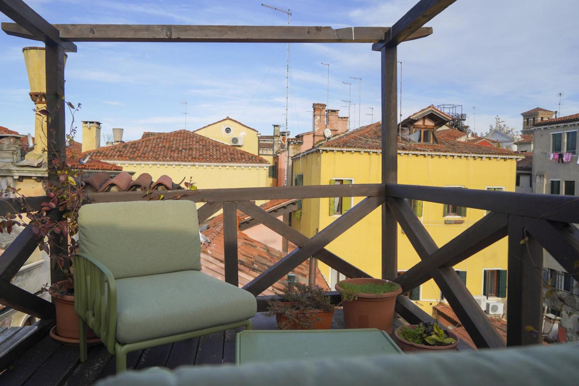 Melusina Roof Terrace Lägenhet Venedig Exteriör bild