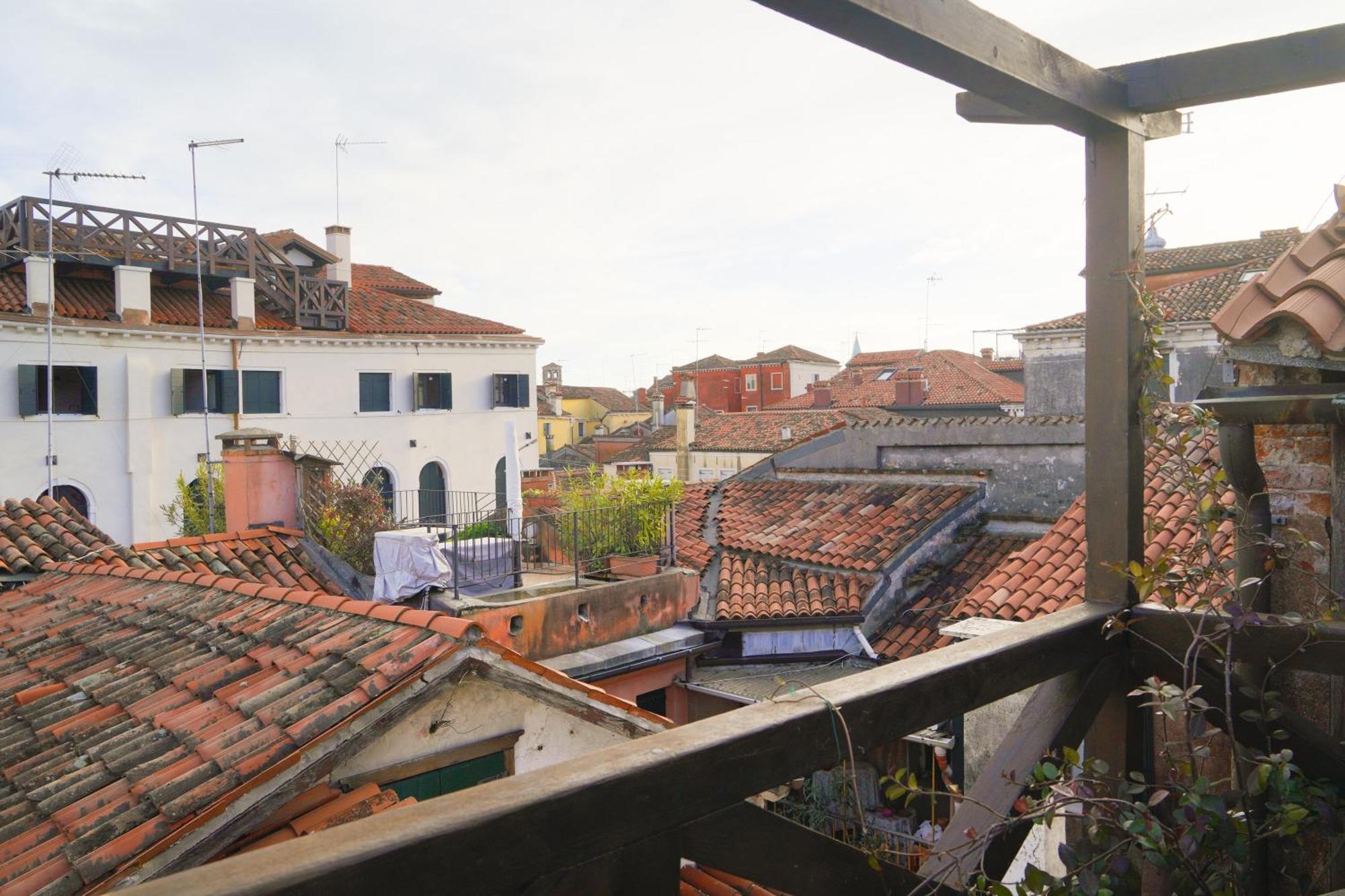 Melusina Roof Terrace Lägenhet Venedig Exteriör bild